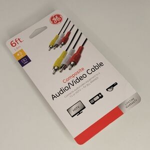 ▪︎New! GE Audio/Video Cable